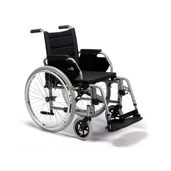Кресло-коляска механическая с приводом от обода колеса (ультралегкая) многофункциональная Eclips+