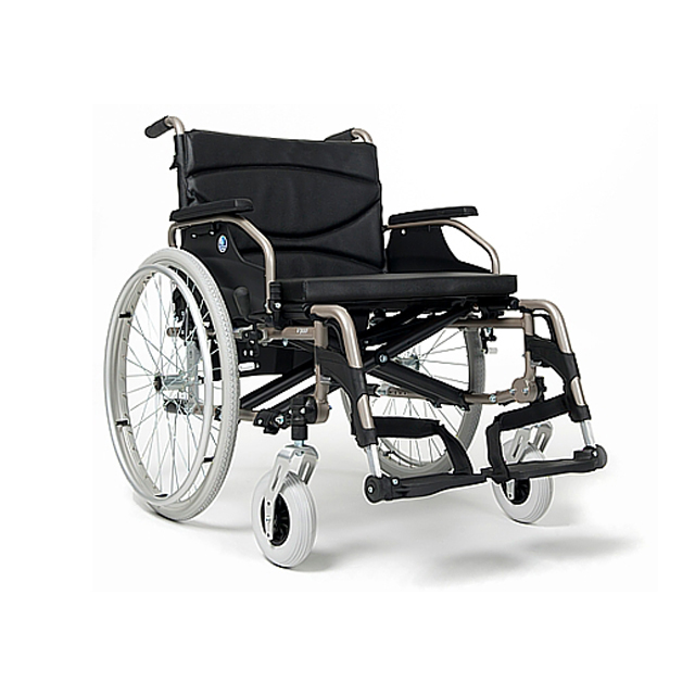 Кресло-коляска механическая с приводом от обода колеса многофункциональная с повышенной грузоподъемностью V300ХL