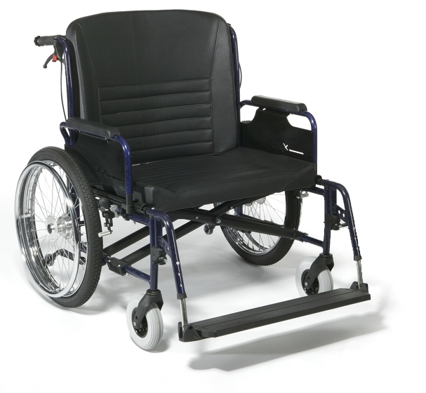 Кресло-коляска механическая с приводом от обода колеса с повышенной грузоподъемностью EclipsXL