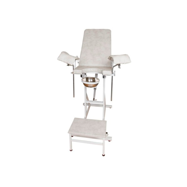Кресло гинекологическое стационарное с фиксированным по высоте сидением и регулируемой по наклону спинкой КГс-02-