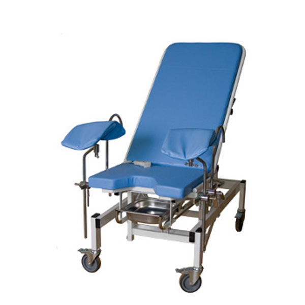 Кресло гинекологическое  передвижное с регулируемыми по высоте сидением и по наклону спинкой КГп-03-